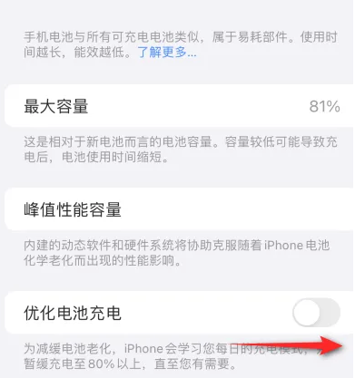 岳阳楼苹果15维修分享iPhone15充电到80%就充不进电了怎么办 