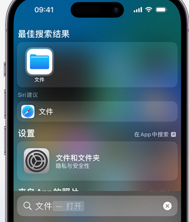 岳阳楼apple维修中心分享iPhone文件应用中存储和找到下载文件 