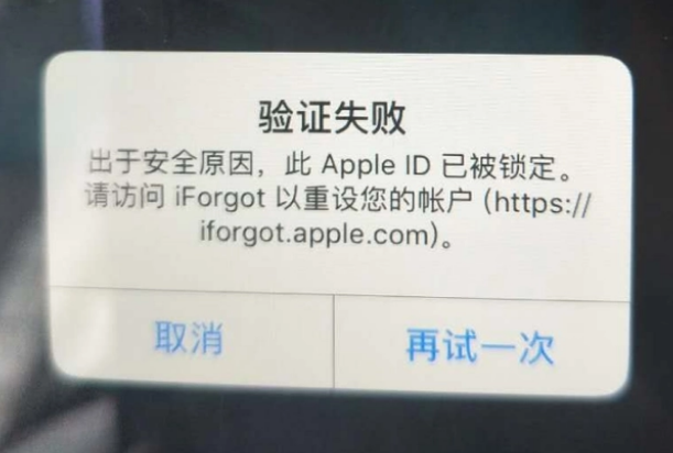 岳阳楼iPhone维修分享iPhone上正常登录或使用AppleID怎么办 