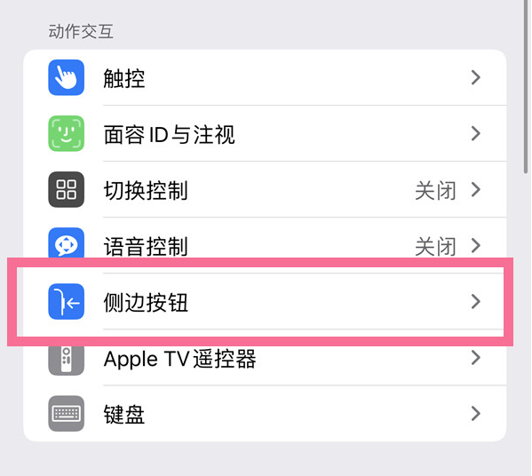 岳阳楼苹果14维修店分享iPhone14 Plus侧键双击下载功能关闭方法 