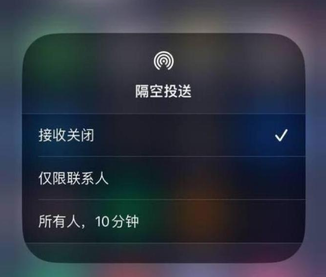 岳阳楼苹果14维修分享iPhone 14 Pro如何开启隔空投送 