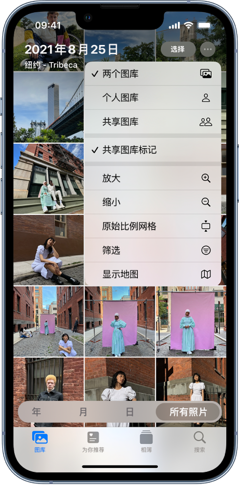 岳阳楼苹果手机维修分享升级 iOS 16.1 后，如何设置或加入 iCloud 共享照片图库 