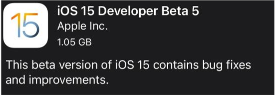 岳阳楼苹果手机维修分享如何升级到iOS15.0 beta5 